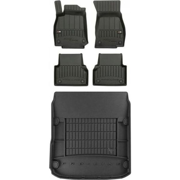 Tappetini In Gomma 3D Set E Tappetini Audi A7 C8 Sportback Dal 2018--image