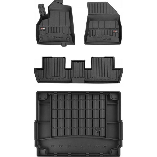 Set Tappetini In Gomma 3D Peugeot 3008 1 2009-2016 D-image