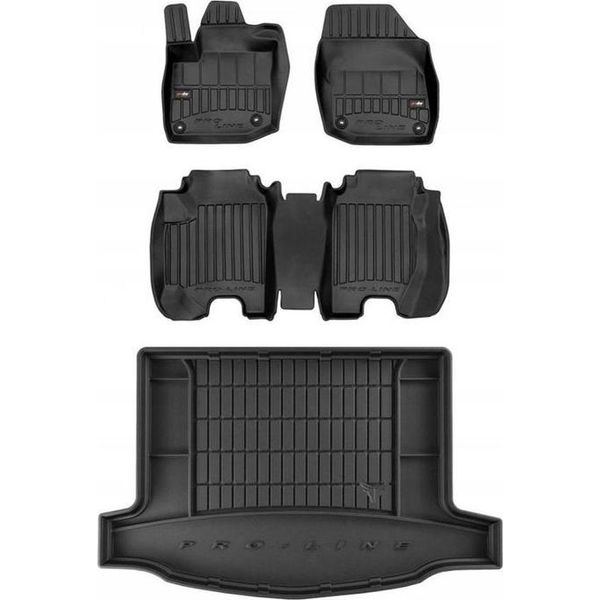 3D-KIT Tappetini In Gomma E Tappetino Honda Civic 9 Hatchback 2011-2016 G-image