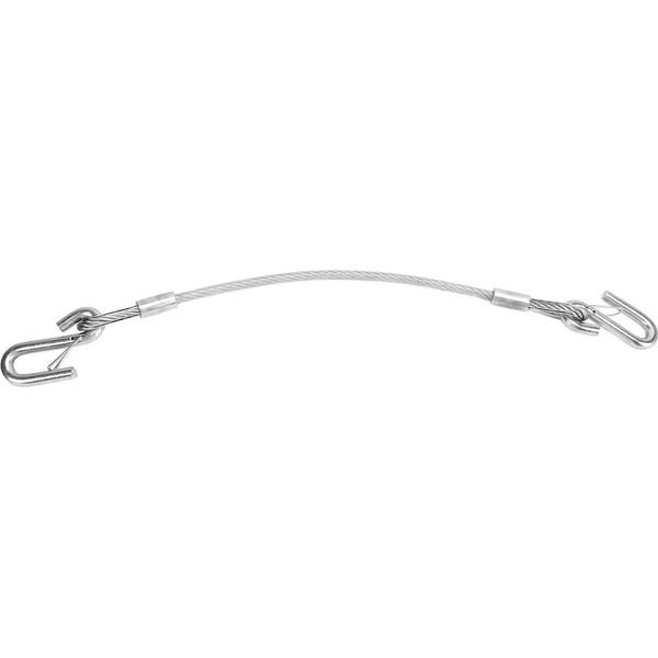 Catena Di Sicurezza Per Rimorchi Da 70 Cm, Grande Capacità Di Carico, Robusta, Affidabile, Funi Metalliche Di Traino Portatili Per Camper-image