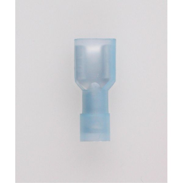 Prese Piatte, Spina 6,3 X 0,8 Mm Completamente Isolata, Con Sezione Di Crimpatura Dell'isolamento 1,5 Mm² - 2,5 Mm² Blu,-image
