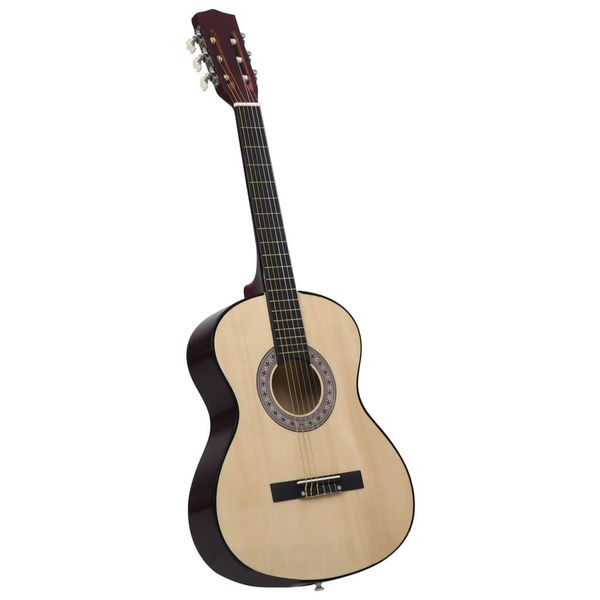 Vidaxl Set Di 8 Pezzi Di Chitarra Classica Per Principianti 3/4 36""-image