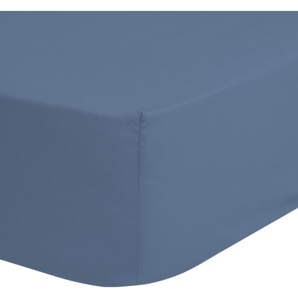 Lenzuolo Matrimoniale Good Morning Jersey 70X140/150 Cm Blu Ghiaccio-image