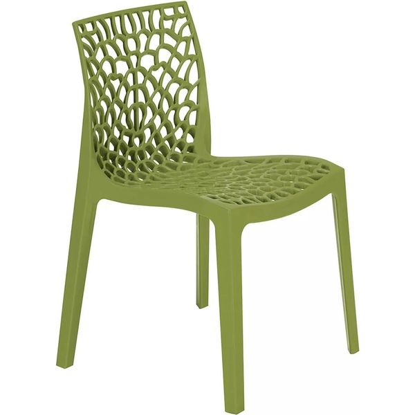 Sedia Gruvyer Polipropilene Verde Anice-image