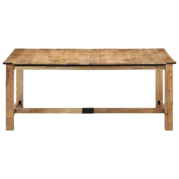 Syfax™ Tavolo Da Pranzo 180X90X75 Cm In Legno Massello Di Mango-image