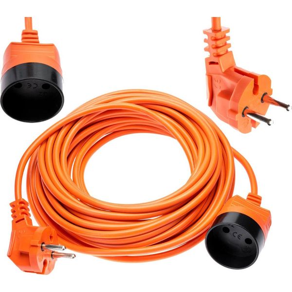 Cavo Di Prolunga Per Officina Da Giardino Cavo Singolo Universale 2X1Mm 15M Elgotech-image