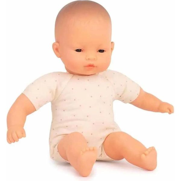 Miniland Baby Doll Asiatica 32Cm Bambola Giocattolo Realistica-image