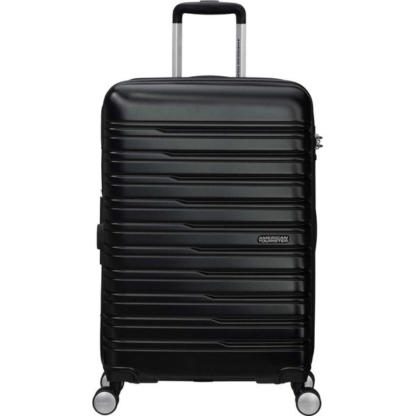 American Tourister Carrello Flashline Spinner 67 / 24 Trolley Exp Tsa Shadow Black Nero-image