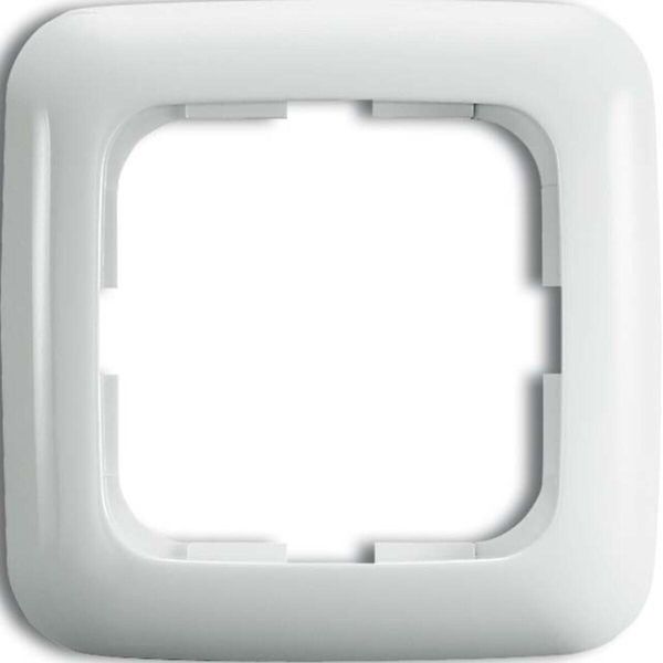 Busch JäGer Bj Reflex Si Telaio Bianco Alpino 1-Gang 2511-214-image