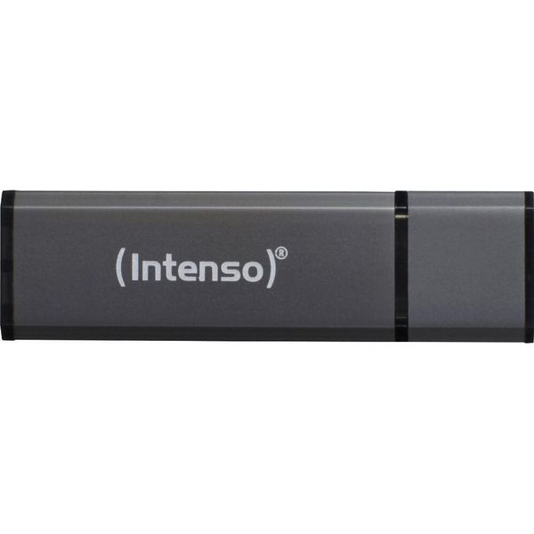 Intenso Alu Line - Chiavetta Usb - 4 Gb - Usb 2.0 - Colore Antracite-image