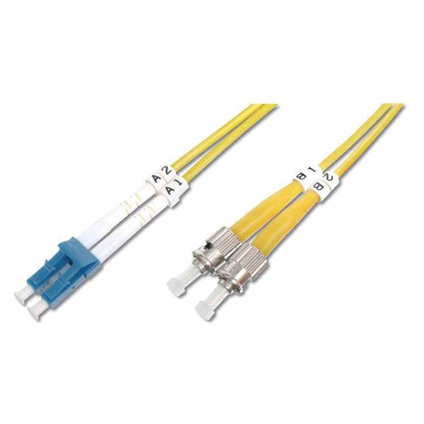 Digitus Lwl Patchkabel Lc -> St 1.00M Singlemode Duplex OS2-image
