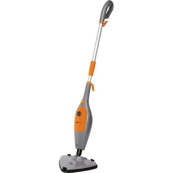 Clatronic Dr 3539 Pulitore A Vapore Portatile 0,3 L 1500 W Grigio, Arancione-image
