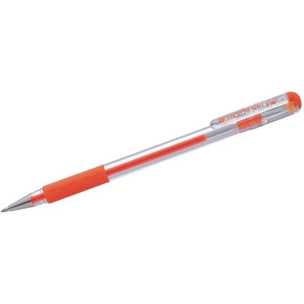 Pentel Rollerball Gel Hybrid Gel Grip 0,3 Mm Impugnatura Arancione-image