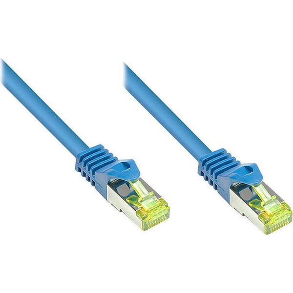 Good Connections 8070R-015B Good Connections Patchkabel M. Cat.7 Rohkabel Blau 1,5M-image