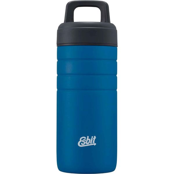 Tazza Termica Esbit Majoris In Acciaio Inox Con Coperchio Sottovuoto, 450ML, Blu Polare-image