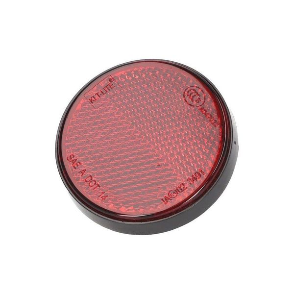 Riflettore Rotondo 55 Mm Rosso Avvitabile-image