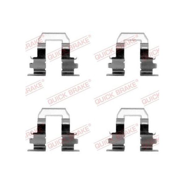 Kit Installazione Pastiglie Freno Toyota Posteriore Celica/Corolla 1.3-2.0 87-02-image