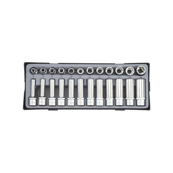 Set Di Chiavi A Bussola Force Set Di Chiavi A Bussola T4248 375 Mm 145 Mm-image