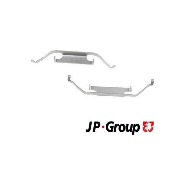 2X Jp Group 1464004510 Set Di Accessori Pastiglie Freno A Disco Anteriori Per Bmw 3 Berlina (E46) 3 Touring (E46) 3 Cabrio (E46) X3 (E83) 3 Coupé (E46) 3 Cabrio-image