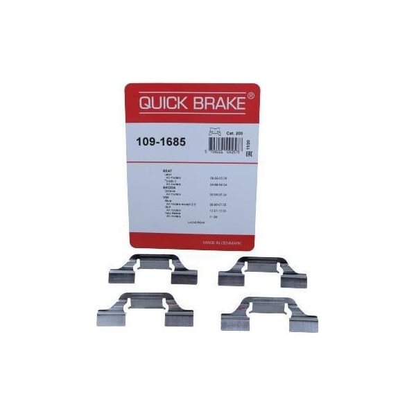 Kit Installazione Pastiglie Freno Vw Posteriore Bora/Golf 98-06-image