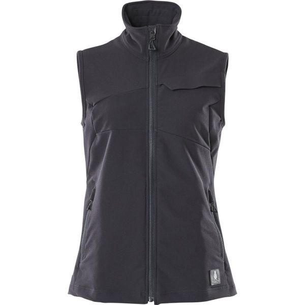 Mascot Accel. Gilet Donna Ultim. Stretch Gr. L Nero-Blu 18375-511, Taglia:L, Colore:Nero-Blu-image