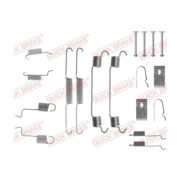 Molle Per Ganasce Freno Mazda 323/Mx-3 1,3-1,8 16V 89-98-image