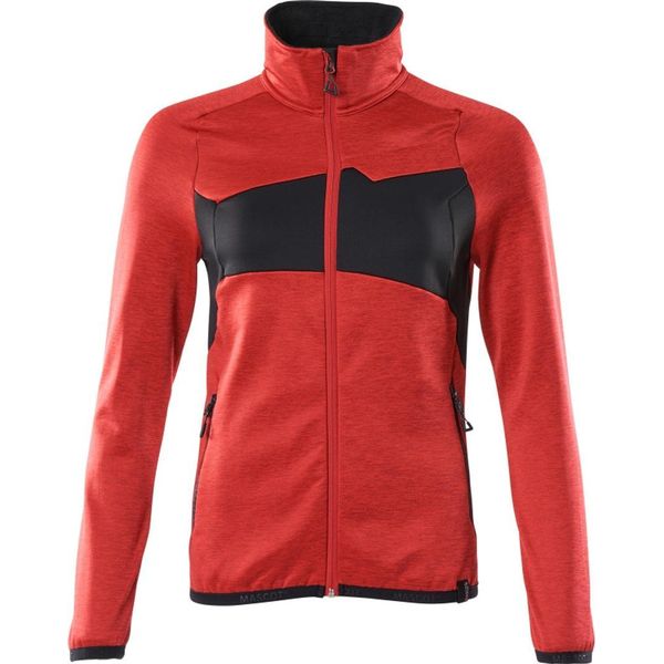 Pullover In Pile Con Zip Traffic Rosso/Nero, Taglia M Mascot 18153-316-20209-image