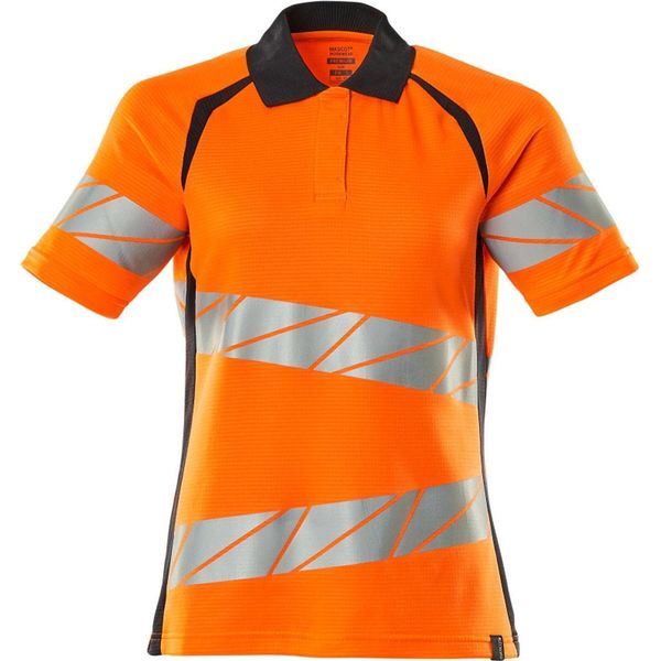 Polo Donna Ad Alta Visibilità "Accelerate Safe"" 19093-771 - Mascot Hi-Vis Arancio/Nero Blu One / S"-image