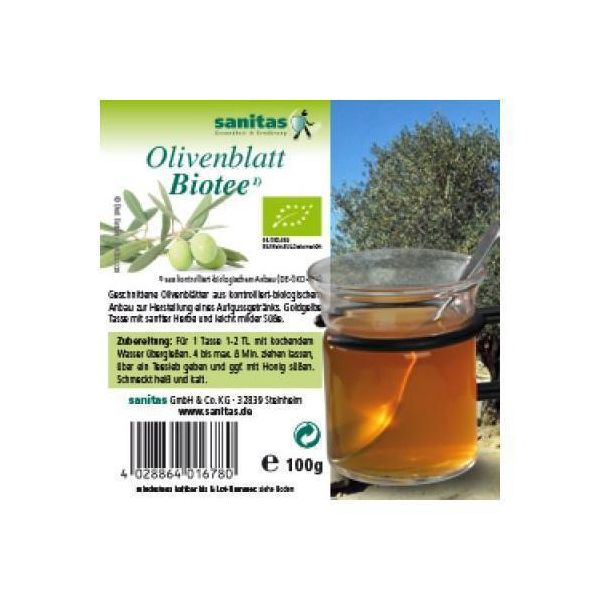 Tè Biologico Alle Foglie D'olivo 100 G-image