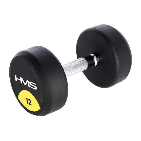 Manubrio Hms Hg Pro 12 Kg Gommato Per Una Sola Mano-image