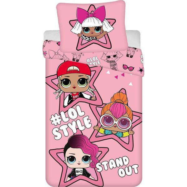 Sorpresa Lol! Bettbezug Stand Out - Einzel - 140 X 200 Cm - Baumwolle-image