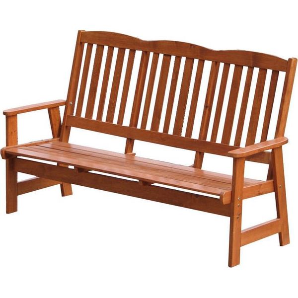 Panchina Da Giardino In Legno Rojaplast Luisa 170 Cm-image