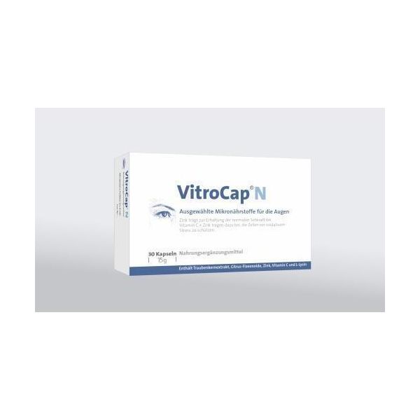 Vitrocap N, Per La Degenerazione Vitrea Degli Occhi, 30 Capsule-image