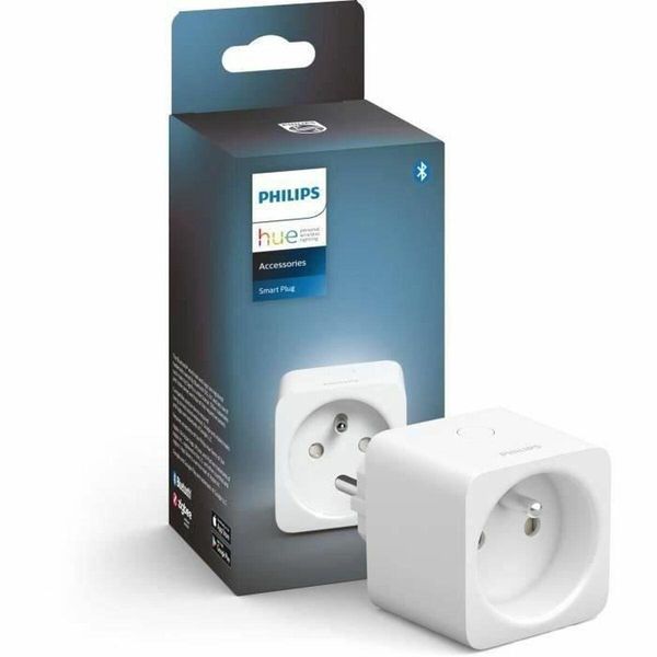 Philips Lighting 929003050901 Philips Hue Smart Plug Angeschlossene Steckdose Weiß (29,99)-image