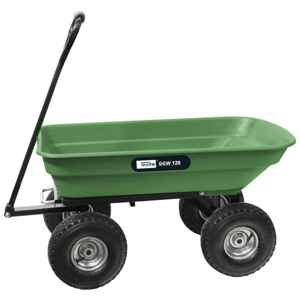 Carrello Da Giardino GüDe Ggw 120 Carrello Di Trasporto Carriola Carriola Ribaltabile-image