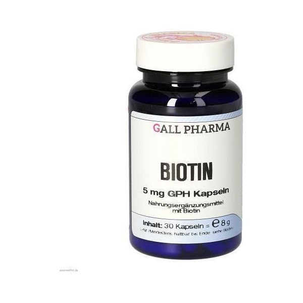 Biotina 5 Mg Gph Capsule 30 Capsule-image