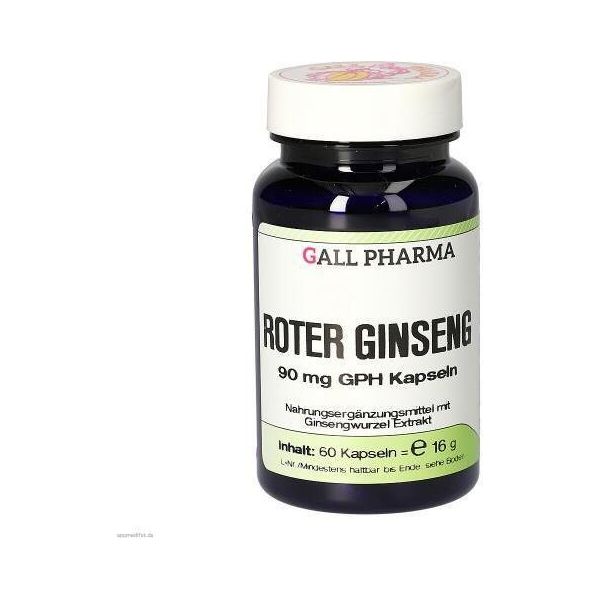Ginseng Rosso 90 Mg Gph Capsule 60 Capsule-image