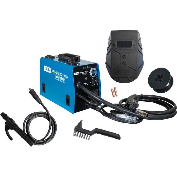 GÜDe Uni-Mig 125 Syn Saldatrice Universale Saldatrice A Filo Continuo Saldatrice 120A-image