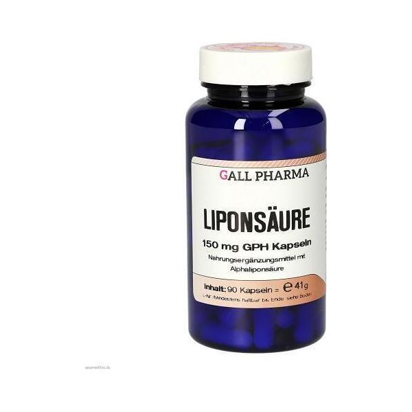 Acido Lipoico 150 Mg Gph Capsule 90 Capsule-image