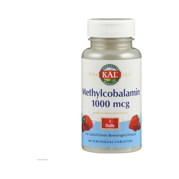 Vitamina B12 Metilcobalamina 1000 μG Kal Compresse 60 Capsule-image