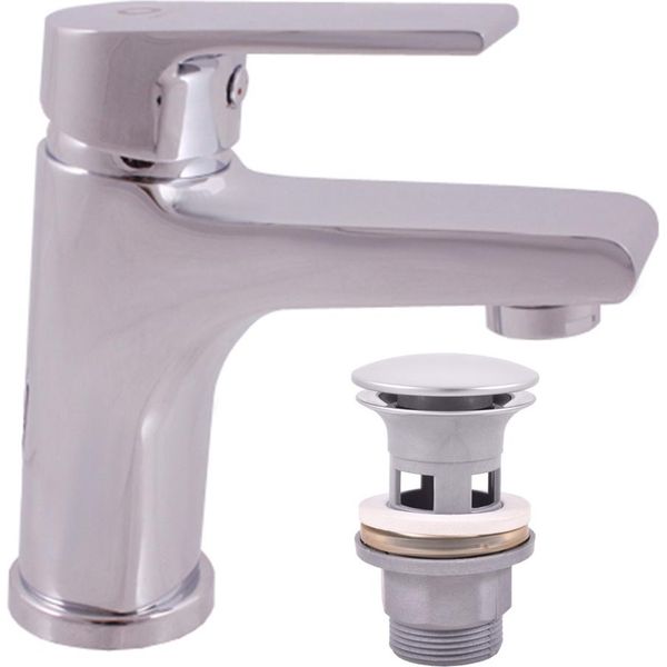 SlezáK-Rav Miscelatore Per Lavabo SlezáK Rav Colorado CO127 Colore: Cromo - Bocca In Plastica, Dimensione: 3/8''-image