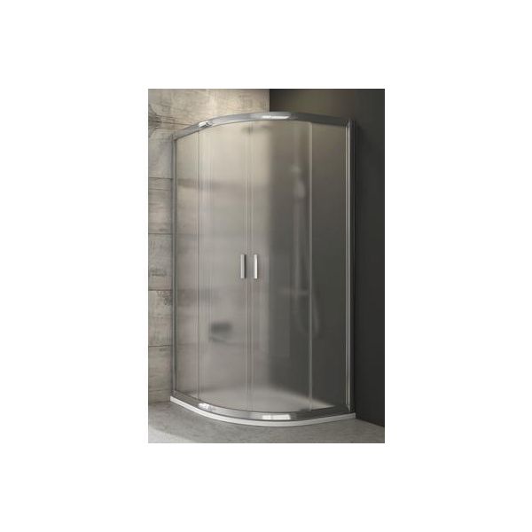 Cabina Doccia Ravak Blix BLCP4-90 Bright Alu+Grape Doppia Porta 3B270C00ZG-image