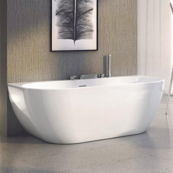 Vasca Da Bagno Autoportante Ravak Freedom L 166 X 80 Cm Showwhite XC00100024-image
