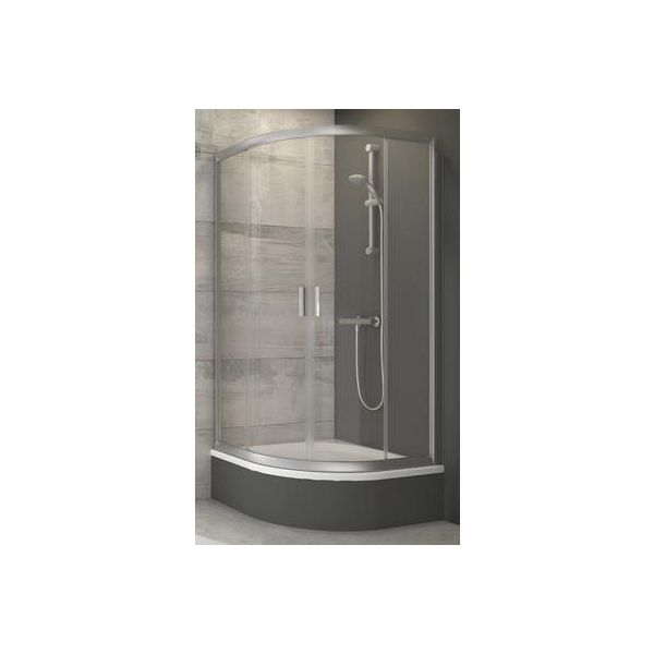 Cabina Doccia Ravak Blix BLCP4-80 Sabina Satin 175 Cm Doppia Porta 3B240U40Z1-image