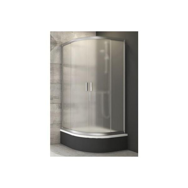 Cabina Doccia Ravak Blix BLCP4-80 Sabina Satin 175 Cm Doppia Anta 3B240U40ZG-image