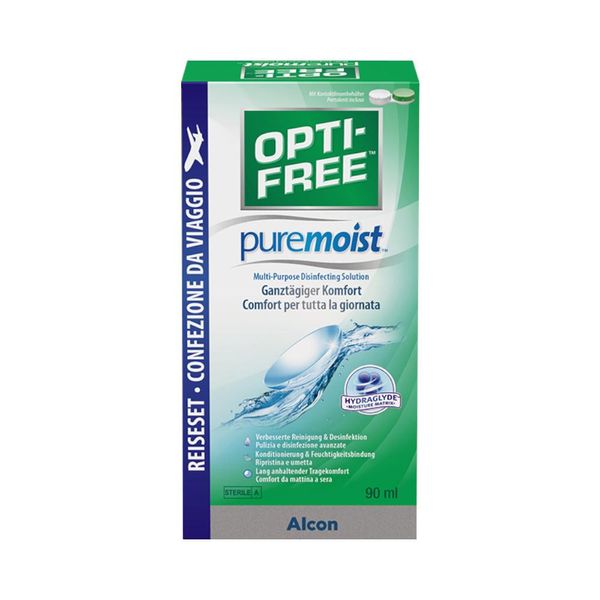 Opti-Free Puremoist Set Da Viaggio Disinfettante Multifunzionale 90 Ml-image