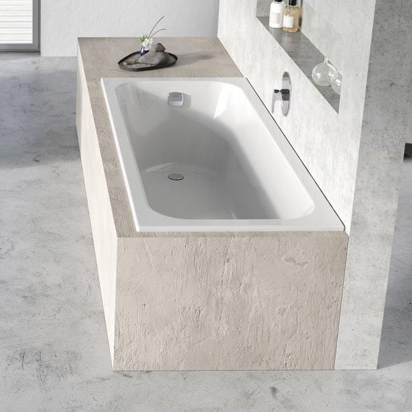 Vasca Rettangolare Ravak Chrome Slim 170X75 Cm Bianco Neve C741300000-image