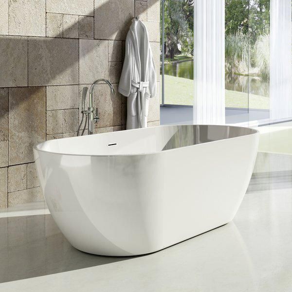 Vasca Da Bagno Autoportante Ravak Freedom O 169X80 Cm XC00100020-image