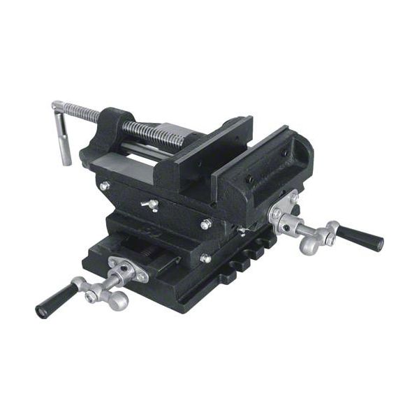 Bsd Morsa Per Trapano In Ghisa Per Impieghi Gravosi - Morsa Per Macchina A 2 Assi, Morsa A Slitta Trasversale 100 Mm (4") - 10,5 Kg"-image