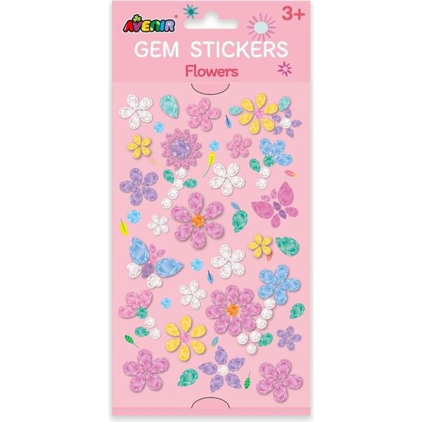 Avenir Gem Stickers Flower-image